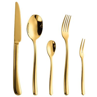 60 Piece Gold Flatware Set for 12 Durable Stainless Steel Silverware Sets Nice Weight Mirror Polished Kitchen Weeding Restaurant Tableware Utensil Spoons Knifes Forks Set Dishwasher Cutlery Set