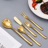 60 Piece Gold Flatware Set for 12 Durable Stainless Steel Silverware Sets Nice Weight Mirror Polished Kitchen Weeding Restaurant Tableware Utensil Spoons Knifes Forks Set Dishwasher Cutlery Set view 4