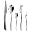 60 Piece Flatware Set for 12 Durable Stainless Steel Silverware Sets Nice Weight Mirror Polished Kitchen Weeding Restaurant Tableware Utensil Spoons Knifes Forks Set Dishwasher Cutlery Set view 1