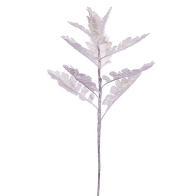 19" White Dusty Miller Snowy Spray