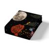 Erosebridal Sugar Skull Bedding Set,Botanical Flower Duvet Cover for Kids Boys Girls Home Decor,Starry Sky Comforter Cover with Zipper Clousure Halloween Gothic Quilt Cover 3Pcs,Full Size view 4