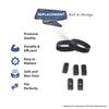 Replacement Part for Kirby Slide Adjusting Wedge 5Pk with Free 2 Belts # Compare to Part 179489S, 301289, 301289S view 2
