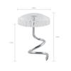 Bedskirt Pins, Upholstery Twist Pins Headliner Pins Clear Heads Upholstery Tacks for Sofa, Slipcovers and Bed Skirts(50pcs) view 4