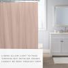 Bath Bliss 2 Pack PVC Heavy Weight Shower Curtain Liner | 4G | 70" x 72" | Rust Resistant Copper Grommets | Magnetic Hem | Taupe view 2