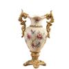 Jayiaine Vase Ceramic Tall Floor Vase Modern Home Decor Flower Vase for Shelf Home Dcor Classic Vase 16.5 Inch,Sophisticated Vessel for Decorative Branches and Dried Flower,White view 1