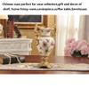 Jayiaine Vase Ceramic Tall Floor Vase Modern Home Decor Flower Vase for Shelf Home Dcor Classic Vase 16.5 Inch,Sophisticated Vessel for Decorative Branches and Dried Flower,White view 2