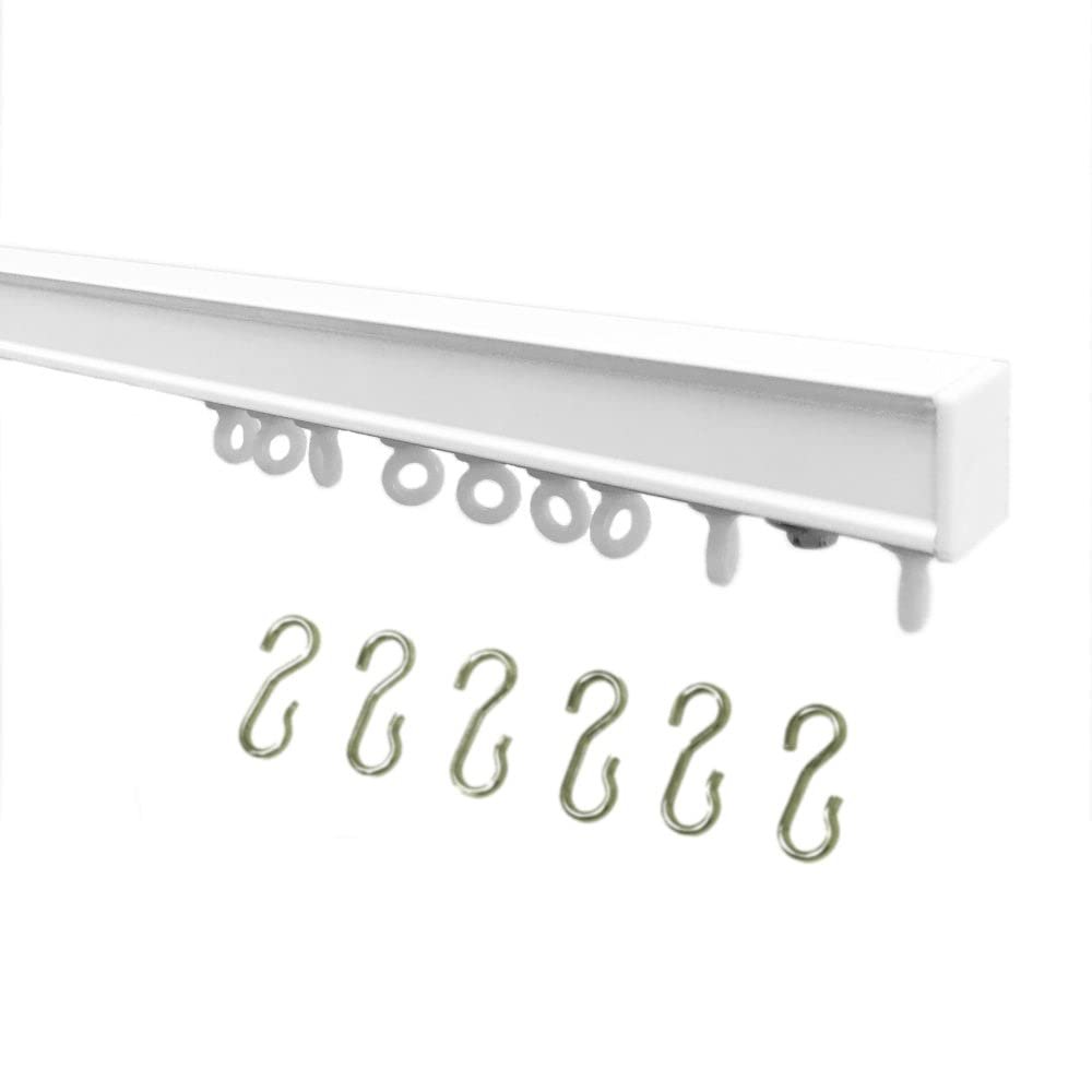 Forest CS Single Curtain Track Set-Wall Mount or Ceiling Mount