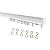 Forest CS Single Curtain Track Set-Wall Mount or Ceiling Mount view 1