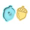 Acorn Cookie Cutter & Stamp #1 (6 in Tall X 4.44 in Wide) view 2