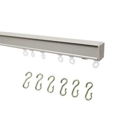 Forest CS Single Curtain Track Set-Wall Mount or Ceiling Mount