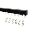 Forest CS Single Curtain Track Set-Wall Mount or Ceiling Mount view 1