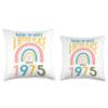 48 Birthday Making the world a better place since 1975 Throw Pillow view 3
