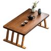 Bamboo Low Table Coffee Table Japanese Tea Table Meditation Table Household Tatami Table for Living Room Dining Table Kids Art Table (Color : Brown, Size : 60 * 40 * 30cm) view 1