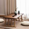 Bamboo Low Table Coffee Table Japanese Tea Table Meditation Table Household Tatami Table for Living Room Dining Table Kids Art Table (Color : Brown, Size : 60 * 40 * 30cm) view 4