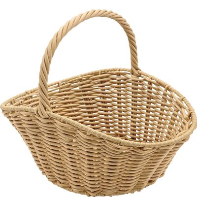 Daikai Eto PE 73750 One Handle, Boat Shape, Beige, W 1.0 x D 7.3 x H 5.3 x H 9.1 inches (25 x 18.5 x 13.5
