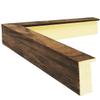 2-3/16" Deep Polystyrene Shadow Box Picture Frame - by WholesaleArtsFrames-com 9x12 2880 - Walnut - American Made view 4