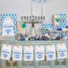 10pcs Hanukkah Gift Bag Happy Hanukkah Cotton Bags 5*8inches Hanukkah Drawstring Candy Gift Bag Happy Hanukkah Party Decorations Chanukah Holiday Decors for Hanukkah Party Wedding Birthday Decorations view 2
