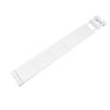 LIYIVNAA Expanding Narrow Closet Shelf Tension Rod Slim Cupboard Divider Hanger Adjustable Cabinet Organization Storage Rack Windowsill Bathroom Shelving Unit for Small Space - White view 1