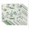 Kitchen Cloth Napkins 6 Pack Reusable Dinner Napkins Summer Plants Vivacious Eucalyptus Leaves Pattern Polyester Soft Smooth Fabric Table Napkin for Wedding Banquet Party Decoration (20x20 Inches) view 1
