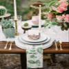 Kitchen Cloth Napkins 6 Pack Reusable Dinner Napkins Summer Plants Vivacious Eucalyptus Leaves Pattern Polyester Soft Smooth Fabric Table Napkin for Wedding Banquet Party Decoration (20x20 Inches) view 4