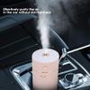 Hoopoocolor Portable Mini Cute Humidifier, Intelligent Power Off, Prevent Dry Burning, with Gradient Colorful Night Light, 240Ml Small USB Cool Mist Humidifier for Bedroom, Office, Home(Pink) view 4