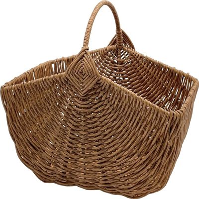 Daikai Balt 73765 PE Willow, One Handle Mountain Type, Light Brown, W 12.0 x D 8.1 x H 6.3 x TH9.3 inches (30.5 x 20.5 x 16 x 23