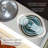 13 Pcs Mixing Bowls Set, RV Camping Accessories Set, Apartment Kitchen Gadget Easy Storage, Inculding Measuring Cups Colander Sifter Large Bowl Whisk Scraper, Great for Cooking and Baking, No BPA view 4