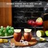 12 Set 2 oz Cantaritos De Barro Mini Cantaritos Shooters Pottery Mini Patron Tequila Bottles Jarritos De Barro Mexicanos Taco Tuesday Cocktail Cups Cute Shot Glasses for Tequila Margaritas Mojitos view 4