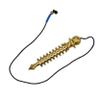 Amazing Gemstone Healing Metal Pendulums for Divination, Gold 9 ISIS Ring Plate Steel Copper Pendulum High Energy Pendulo de Bronce Pendulos de Mesa MP61 view 2