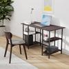 Camden Computer Desk with 4 Shelves, Espresso view 2