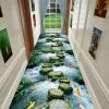 2x2 FT Area Rugs 3D carp Frolic PatternWashable Hallway Runner Rug, Small Non Slip Farmhouse Rugs for Entryway Patio Indoor, Long 2 4 6 8 10 12 Feet, Non-Shedding/Fade Resistant Style R view 1