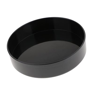 Milageto Flower Arrangement Vase,Fresh Flowers Holder Tray Pot, Black 33cm