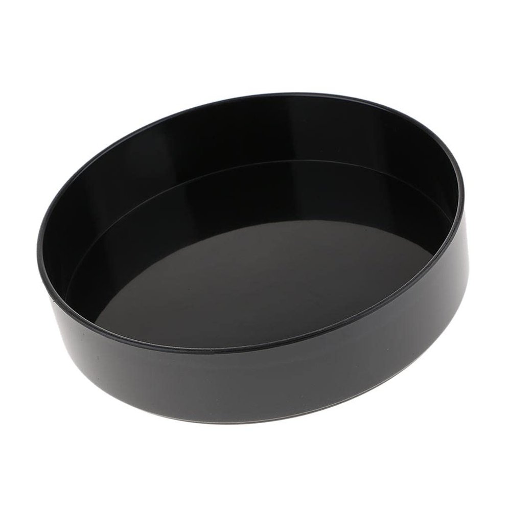 Milageto Flower Arrangement Vase,Fresh Flowers Holder Tray Pot, Black 33cm