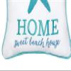 C&F Home "Home Sweet Beach House Starfish Small Petite Mini Cotton Blend Accent Pillow 10" x 10" All Seasons Summer Coastal Nautical Home Living Room Sofa Couch Chair Bed Bedroom Decor Decoration 10" view 3