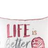 C&F Home Better at The Beach Pillow 18" x 18" Pink view 2