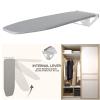 39"x12" Wall Mounted Rotating Ironing Board, Foldable Drop Down Ironing Board Cabinets, Space-Saving Folding Compact Ironing Board for Home, Household view 2
