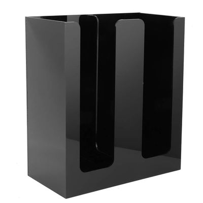 Cup Holder, ABS Disposable Paper Cup Holder Cup and Lid Storage Reusable for Milk Tea Shop, Coffee Shop, Restaurant(Two grids)