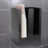 Cup Holder, ABS Disposable Paper Cup Holder Cup and Lid Storage Reusable for Milk Tea Shop, Coffee Shop, Restaurant(Two grids) view 2