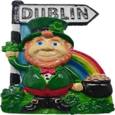 Refrigerator Magnets,3D Dublin Ireland Fridge Magnet, Home & Kitchen Decoration Magnetic Sticker Dublin Ireland Refrigerator Magnet Travel Souvenir Gift