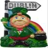 Refrigerator Magnets,3D Dublin Ireland Fridge Magnet, Home & Kitchen Decoration Magnetic Sticker Dublin Ireland Refrigerator Magnet Travel Souvenir Gift view 1