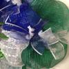 Winters Night Handmade Deco Mesh Wreath. Available in 24 inch and 28 inch diameters view 4