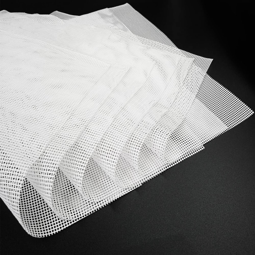 (6 Pack) Silicone Dehydrator Sheets, Non Stick Dehydrator Mats for Fruit Dryer Mesh, Tray Liner Reusable (14 x 14 inch)