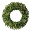 Vickerman 36" Douglas Fir Artificial Pre-Lit Wreath, Warm White 3mm Low Voltage LED Wide Angle Lights. view 1