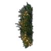 Vickerman 36" Douglas Fir Artificial Pre-Lit Wreath, Warm White 3mm Low Voltage LED Wide Angle Lights. view 3
