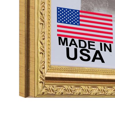 Picture Frames 19x25 Frames 1-3/8" 19x25 Poster Frame,19 x 25 Gold Picture Frame for Wall Mounting, Large Frame Ornate 25x 19 Canvas Oil Painting Frames Gothic Vintage Antique Luxury 601 .Baroque Wood Alternative-Polystyrene for Photo,Diploma,Puzzle,