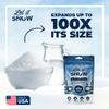 Instant Fake Snow for Slime Made in USA Safe & Easy Artificial Snow Powder view 2