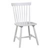 Alpine Furniture Lyra Set of 2 Side Chairs with White Finish 3434WHT-02 view 1