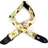Avocado Toast Guitar Strap, Food, Genuine Leather Ends, Includes 2 Strap Locks & 1 Pick. Adjustable Strap, Pick Pocket, For Bass, Electric & Acoustic Guitars Gift for Guitar Players Men, Women & Kid view 3