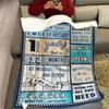1 Year Old Boy Birthday Gift, Super Soft and Warm Happy Birthday Blanket, Digital Heartwarming Sentences Creative Design Ideal Gifts for 1st, 50"x60" view 3