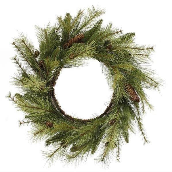 24"Dia Mixed Georgia Pine Wreath